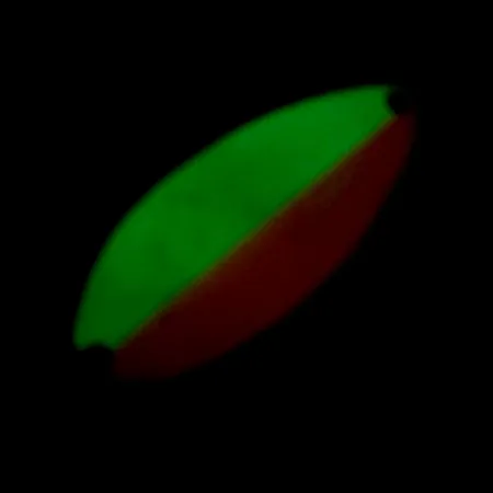 Little Cleo (Hula Girl) Glow Cucharilla, Blanco/Naranja, 18g, #5982