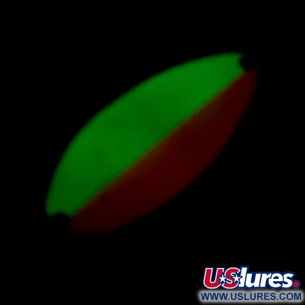 Little Cleo (Hula Girl) Glow Cucharilla, Blanco/Naranja, 18g, #5982