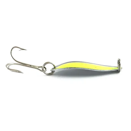 TODDCO Main liner UV Cucharilla, Níquel/Chartreuse UV, 12.5g, #5995