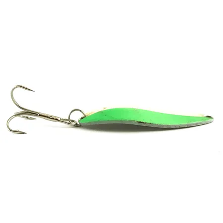 Seneca Little Cleo (Hula Girl) Glow Cucharilla, Blanco/Verde, 21g, #5999