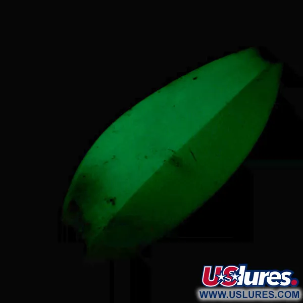 Seneca Little Cleo (Hula Girl) Glow Cucharilla, Blanco/Verde, 21g, #5999