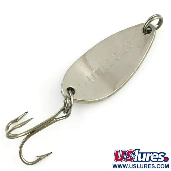 Seneca Little Cleo Cucharilla, Níquel / Azul, 5g, USA-Vintage, #6002