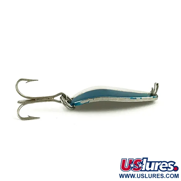 Seneca Little Cleo Cucharilla, Níquel / Azul, 5g, USA-Vintage, #6002