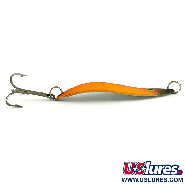 Red Eye Lures The Perfect Minnow Cucharilla, Naranja/Marrón, 14g, #6004