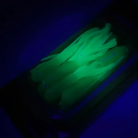 Johnson Crappie Buster UV Tube, Verde/Chartreuse, 4.5cm, UV, #6020