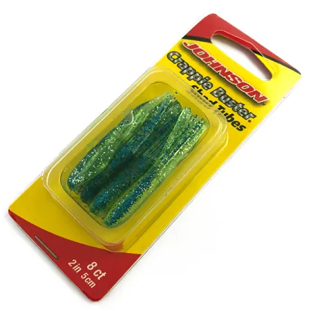 Johnson Crappie Buster Shad Tubes UV vinilo
