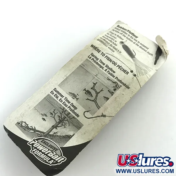 Berkley Atomic Pulse Tube señuelo blando, Negro/Gris, 4cm, PowerBait #6022