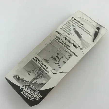 Berkley Atomic Pulse Tube vinilo, White Pearl Purple, 4cm, #6023