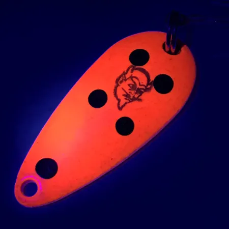 Eppinger Dardevle Midget Cucharilla, Red / Black / Nickel, 6g, UV, #6027