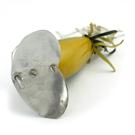 Creme Weedless Du-Dad Señuelo Anti-algas, Perca, 11g, Babero Metal, #6033