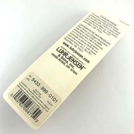 Luhr Jensen Hot Shot 40 Señuelo, Caramel Red, 7g, Profundidad 3m, #6042