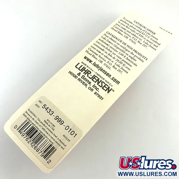 Luhr Jensen Hot Shot 40 Señuelo, Caramel Red, 7g, Profundidad 3m, #6042