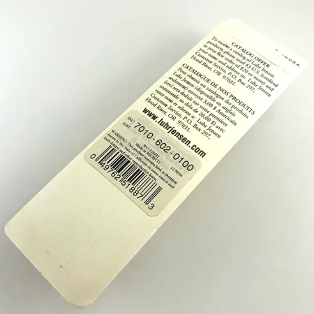 Luhr Jensen P.J.POP, Pearl / Red, 17g, Señuelo popper de madera #7158