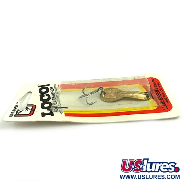 Luhr Jensen Loco 1 Cucharilla, Dorado, 4g, Prism Lite, #6052