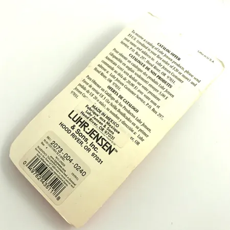 Luhr Jensen Tee Spoon Cucharilla, Verde/Amarillo Fluo, 14g, UV, #6069