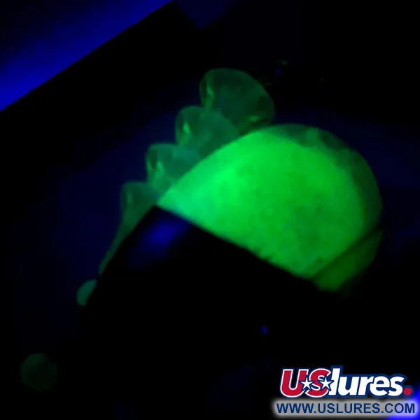 Luhr Jensen Tee Spoon Cucharilla, Verde/Amarillo Fluo, 14g, UV, #6069