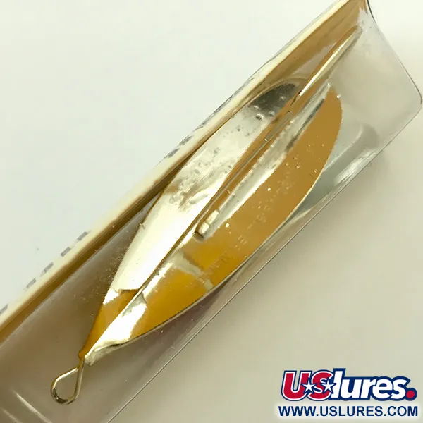 Johnson Weedless Silver Minnow Cucharilla, Fire Tiger/Níquel, 14g, #6308