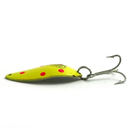 Eppinger Dardevle Devle Dog 7700 UV, Amarillo/Rojo, 14g, Cuchara, #6075