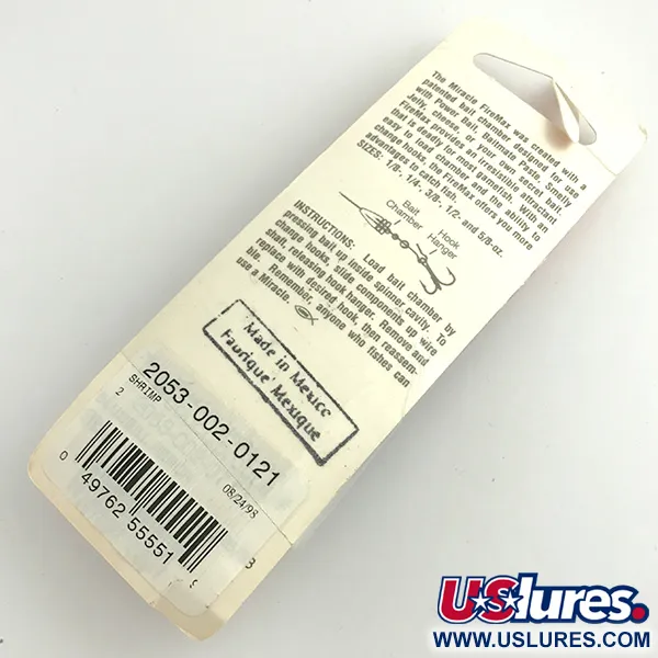 Luhr Jensen Fire Max Miracle 2 Cucharilla, Rojo/Blanco Perla, 7g, #6080