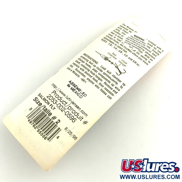 Luhr Jensen Fire Max Miracle 2 Cucharilla, Oro, 7g, cámara cebo, #6121