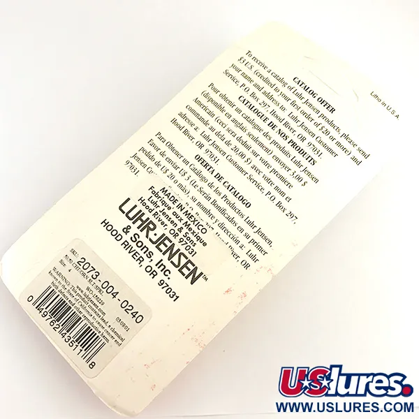 Luhr Jensen TEE Spoon UV Cucharilla, Verde/Amarillo Fluo, 14g, UV, #6128