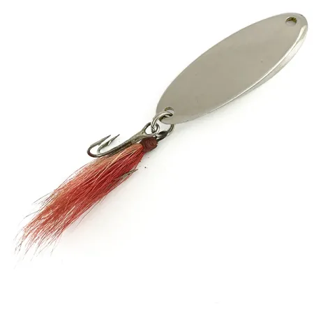 Weber MrChamp Cucharilla, Níquel, 21g, Anzuelo con plumas, #6130