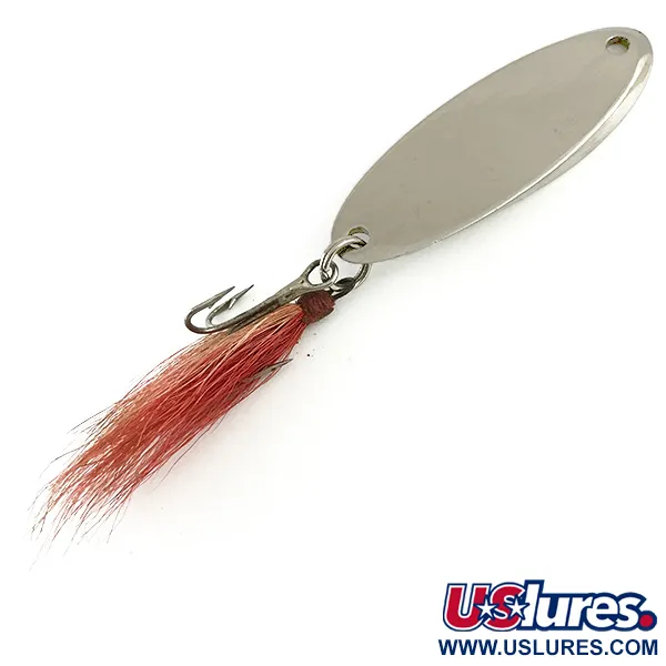 Weber MrChamp Cucharilla, Níquel, 21g, Anzuelo con plumas, #6130