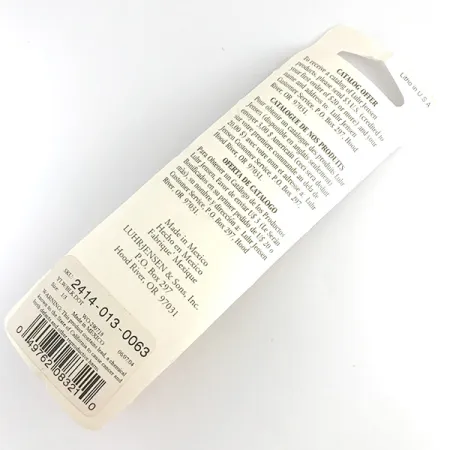 Luhr Jensen Shyster Cucharilla, Amar/Oro/Holo, 9g, Pluma, #2414-013-0063