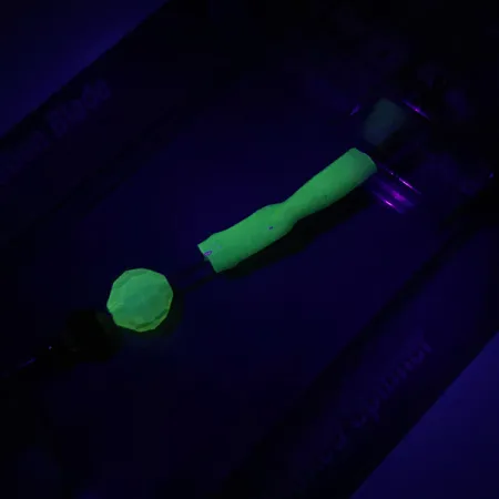 Luhr Jensen ClearWater Flash UV Spinner, Plata, 7g, Efecto UV, #6154