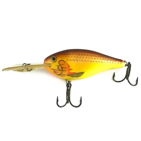 Rapala Risto Rap Señuelo, Yellow / Brown, 16g, Acción Profunda, #6163