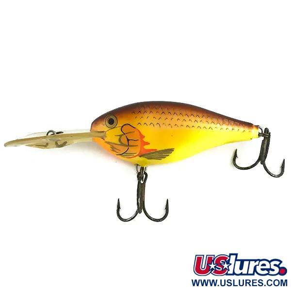 Rapala Risto Rap Señuelo, Yellow / Brown, 16g, Acción Profunda, #6163