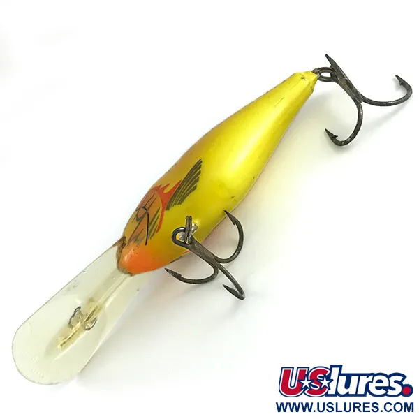 Rapala Risto Rap Señuelo, Yellow / Brown, 16g, Acción Profunda, #6163