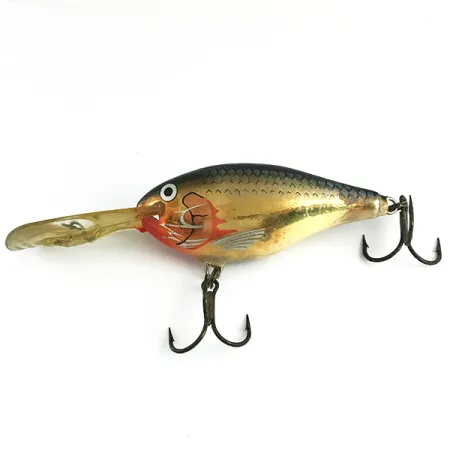 Señuelo RAPALA RISTO RAP, Dorado/Negro, 16g, Profundidad 3m, #6164