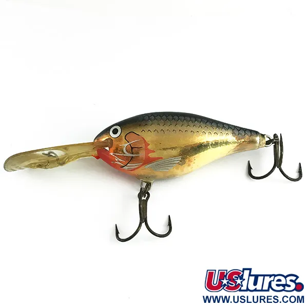 Señuelo RAPALA RISTO RAP, Dorado/Negro, 16g, Profundidad 3m, #6164