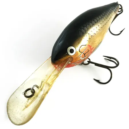 Señuelo RAPALA RISTO RAP, Dorado/Negro, 16g, Profundidad 3m, #6164