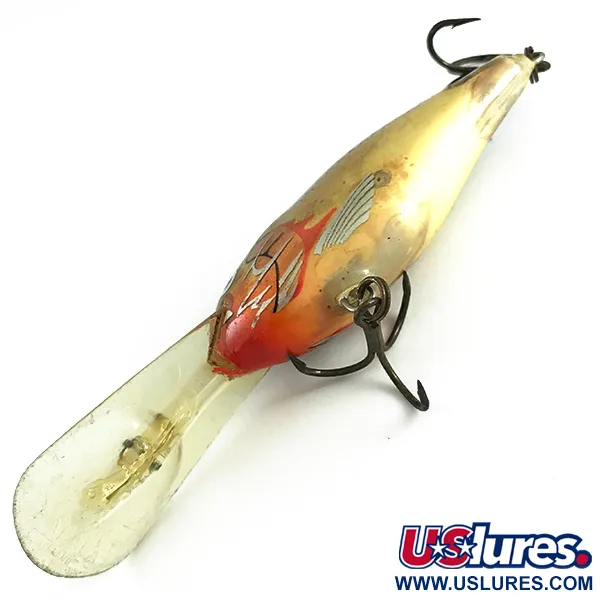 Señuelo RAPALA RISTO RAP, Dorado/Negro, 16g, Profundidad 3m, #6164