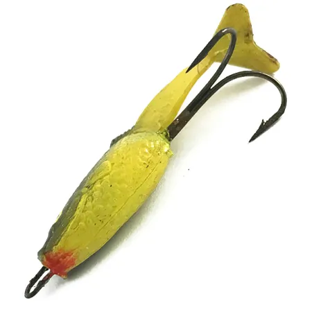 Vintage VIVIF Swim Bait, Amarillo, 6g, Señuelo Blando, Francia, #6166