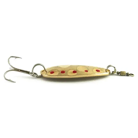 Acme Fish Hawk Cucharilla, Oro / Rojo, 10g, Textura martilleada, #6178