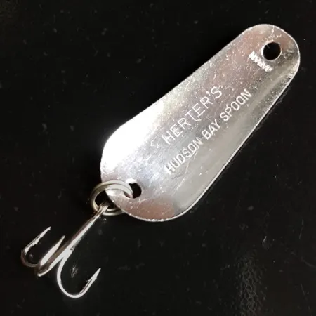 Herter's Hudson bay spoon Cucharilla, Rojo/Blanco/Níquel, 7g, #6191