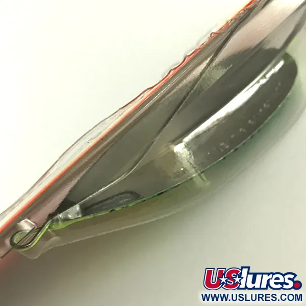 Johnson Silver Minnow Cucharilla Anti-Algas, Naranja/Verde, 21g, #6192