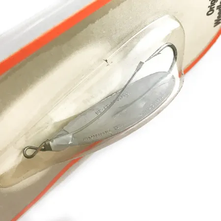 Johnson Silver Minnow Cucharilla Anti-algas, Verde/Naranja/Níquel, #6193