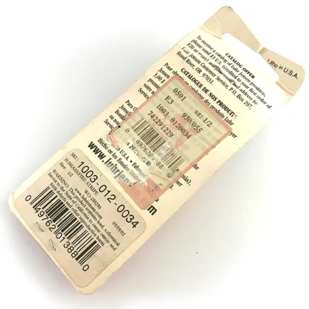 Luhr Jensen Krocodile Die #4 Cucharilla, Níquel, 14g, Distancia, #6194