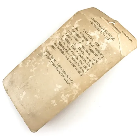 Luhr Jensen Krocodile Stubby Cucharilla, Blanco/Azul, 24g, Compacta, #6197