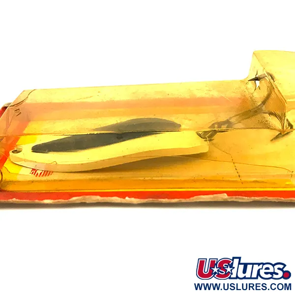 Luhr Jensen Krocodile Stubby Cucharilla, Blanco/Azul, 24g, Compacta, #6197