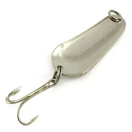 Acme Wob-L-Rite Cucharilla, Níquel Martilleado / Rojo, 9g, #6207