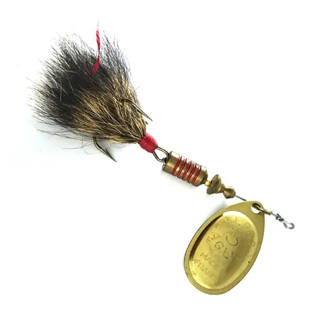 Mepps Aglia 3 Dressed - squirrel tail Cucharilla, Oro, 7.3g, #6227