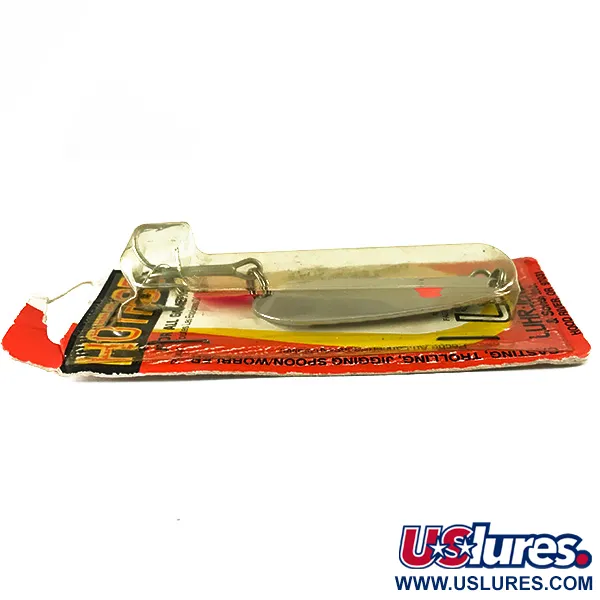 Luhr Jensen Les Davis Hotrod Cucharilla, Nickel/Red Dot UV, 14g, #6229