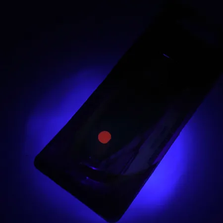 Luhr Jensen Les Davis Hotrod Cucharilla, Nickel/Red Dot UV, 14g, #6229