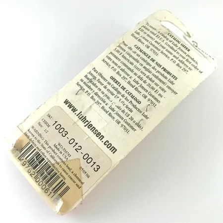 Luhr Jensen Krocodile Die #4 Cucharilla, Níquel, 14g, Lanzado, #6230