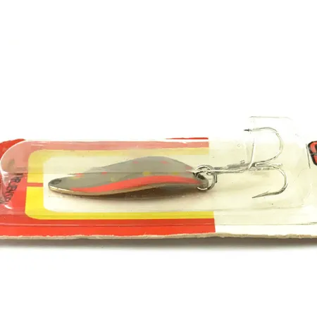 Luhr Jensen Krocodile Stubby Cucharilla, Trout UV Glow, 11.3g, #6231